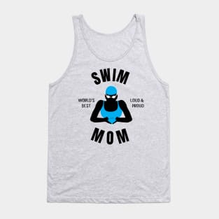 Worlds Best Swim Mom Swim Mom Gift Tank Top